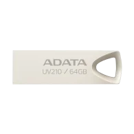 ADATA UV210 USB Atmintukas | Metalic, 64GB