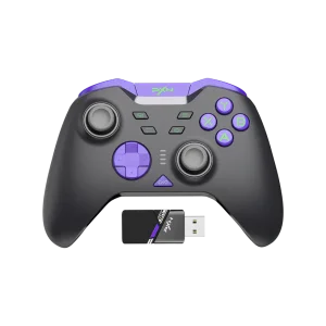 PXN P5 8k Wireless Belaidis Žaidimų Pultelis | Black, Purple