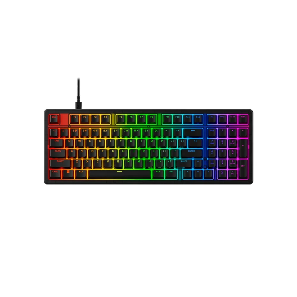 HyperX Origins 2 1800 Žaidimų Klaviatūra | Black, HX Red Linear