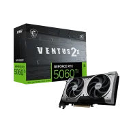 MSI GeForce RTX 5060 Ti VENTUS 2X PLUS GPU Vaizdo Plokštė | 16GB, GDDR7, OC Edition
