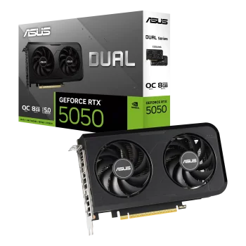 ASUS Dual GeForce RTX 5050 GPU Vaizdo Plokštė | 8GB, GDDR6, OC Edition