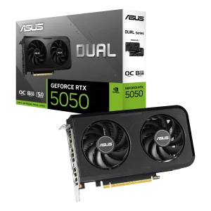 ASUS Dual GeForce RTX 5050 GPU Vaizdo Plokštė | 8GB, GDDR6, OC Edition