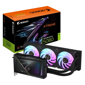 GIGABYTE GeForce RTX 5080 AORUS XTREME WATERFORCE GPU Vaizdo Plokštė | 16GB, GDDR7