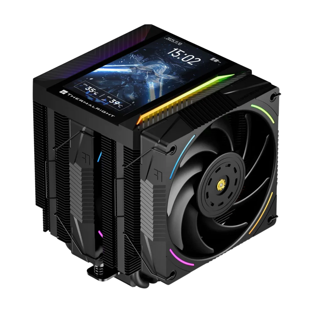 DĖMESIO! PAŽEISTA PAKUOTĖ! Thermalright Peerless Assassin 120 Vision MAX ARGB CPU Aušintuvas | Black