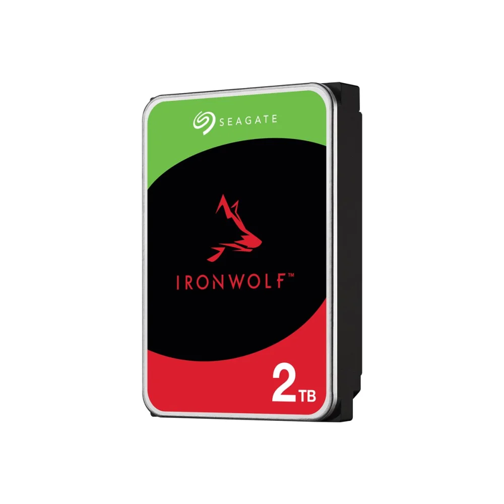 SEAGATE IronWolf NAS HDD Kietasis Diskas | 2TB, 3.5", SATA