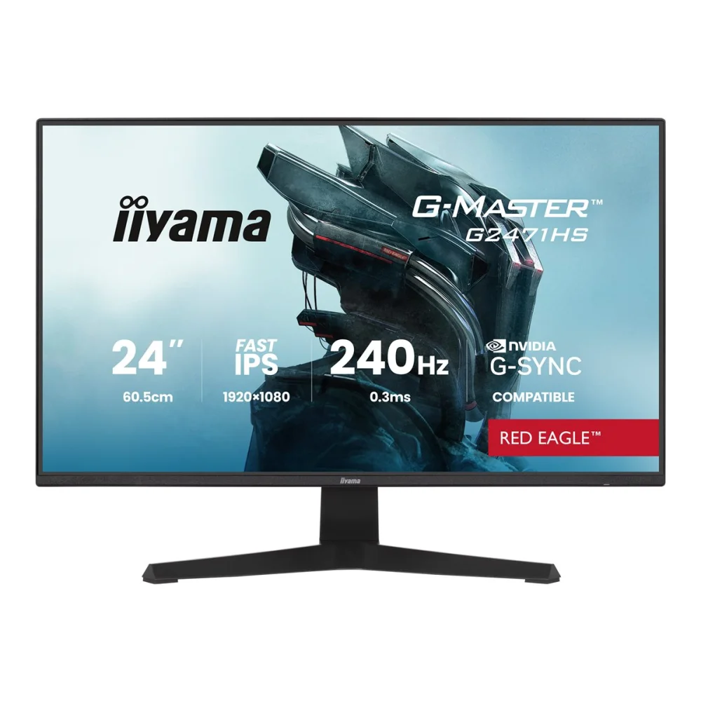 IIYAMA G-Master G2471HS-B1 Monitorius | 23.8", FHD, IPS, 240 Hz