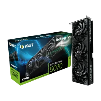 PALIT GeForce RTX 5070 Infinity 3 GPU Vaizdo Plokštė | 12GB, GDDR7