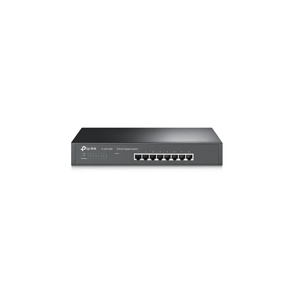 TP-LINK TL-SG1008 8-Port Gigabit Desktop/Rackmount Switch Komutatorius