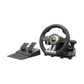 PXN V3 PRO Simulator Žaidimų Vairo Komplektas (Vairas + Bazė + Pedalai) | PC, Xbox, PS, Switch