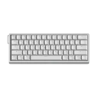 Wooting 60HE V2 Žaidimų Klaviatūra | White, Lekker Tikken, Alu Case