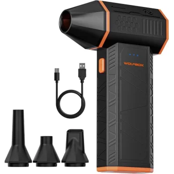 WOLFBOX Mega Flow 50 Oro Pūstuvas | Black