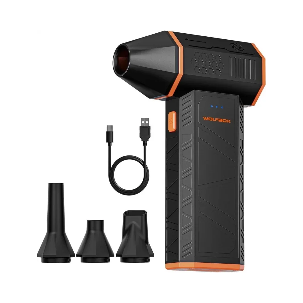 WOLFBOX Mega Flow 50 Oro Pūstuvas | Black