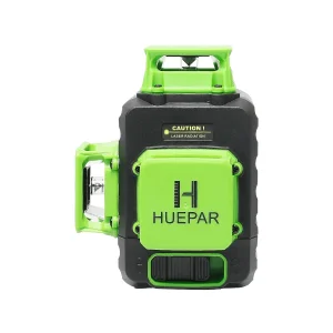HUEPAR B03CG Profesionalus 3D Lazerinis Nivelyras 360° Žalias