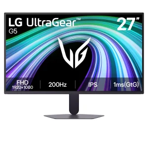 LG UltraGear G5 27G523B-B.AEU Monitorius | 27", FHD, IPS, 240 Hz