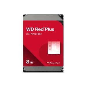 WD Red Plus NAS HDD Kietasis Diskas | 8TB, 3.5", SATA