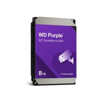 WD Purple Surveillance HDD Kietasis Diskas | 8TB, 3.5", SATA