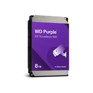 WD Purple Surveillance HDD Kietasis Diskas | 8TB, 3.5", SATA