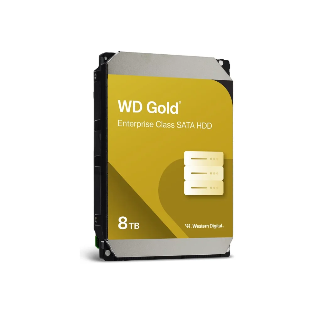 WD Gold Enterprise HDD Kietasis Diskas | 8TB, 3.5", SATA