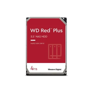 WD Red Plus NAS HDD Kietasis Diskas | 4TB, 3.5", SATA