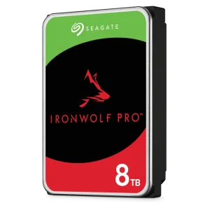 SEAGATE IronWolf Pro NAS HDD Kietasis Diskas | 8TB, 3.5", SATA
