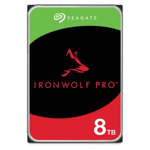 SEAGATE IronWolf Pro NAS HDD Kietasis Diskas | 8TB, 3.5", SATA