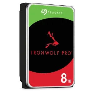 SEAGATE IronWolf Pro NAS HDD Kietasis Diskas | 8TB, 3.5", SATA