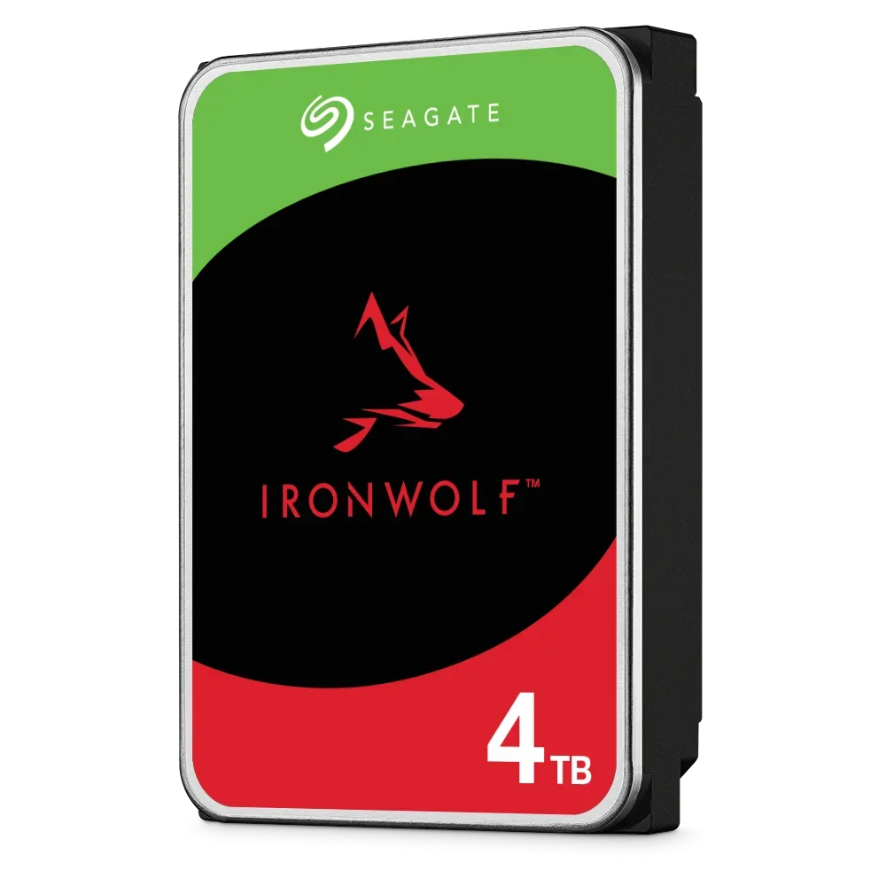 SEAGATE IronWolf NAS HDD Kietasis Diskas | 4TB, 3.5", SATA