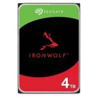 SEAGATE IronWolf NAS HDD Kietasis Diskas | 4TB, 3.5", SATA