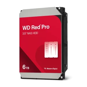 WD Red Pro NAS HDD Kietasis Diskas | 6TB, 3.5", SATA