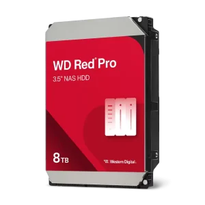 WD Red Pro NAS HDD Kietasis Diskas | 8TB, 3.5", SATA