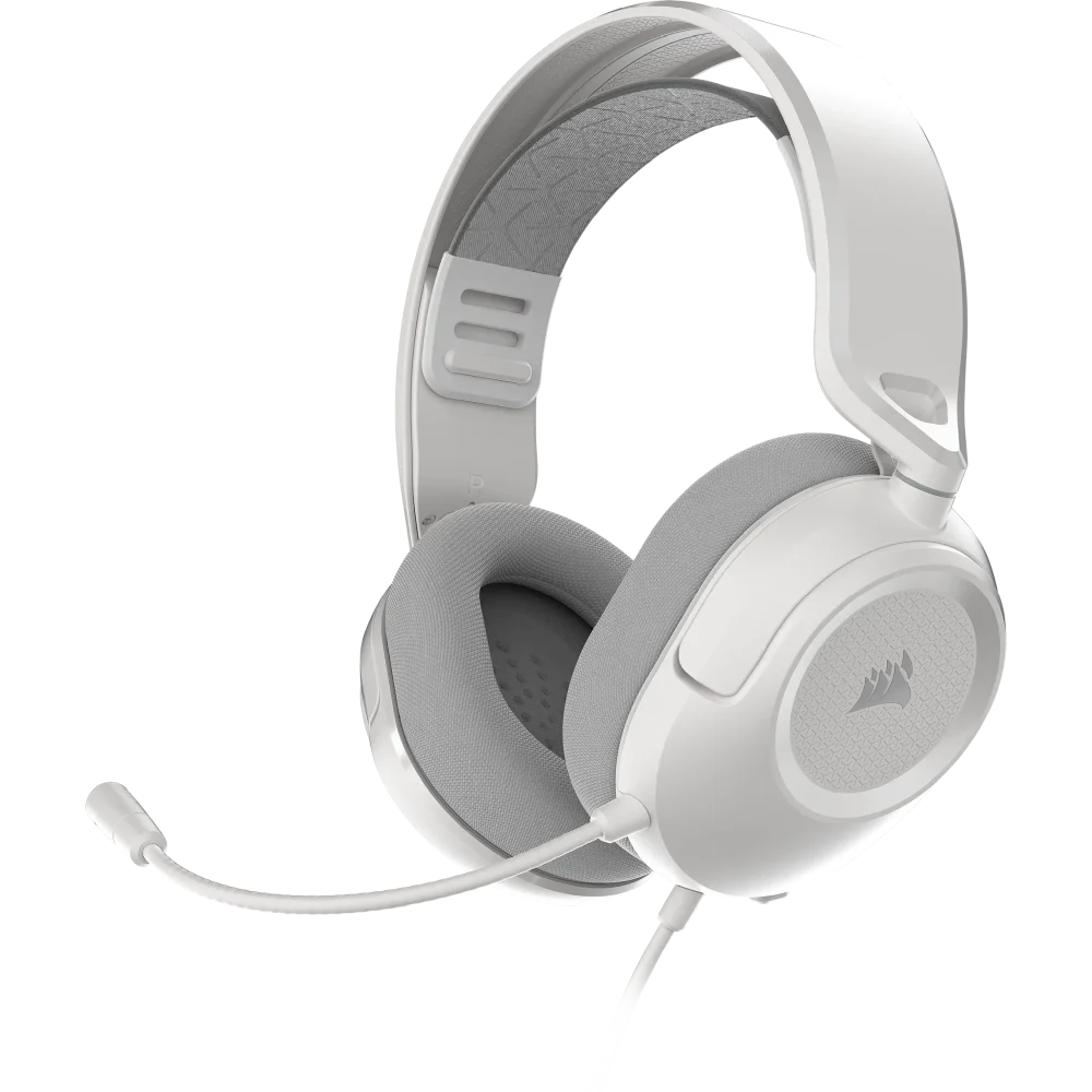 CORSAIR HS35 v3 Žaidimų Ausinės | White