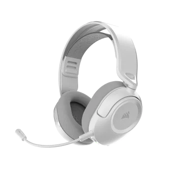 CORSAIR HS35 v3 Wireless Belaidės Žaidimų Ausinės | White