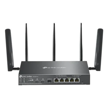 OMADA ER706WP-4G 4G+ Cat6 AX3000 Gigabit VPN Gateway with 4-Port PoE+ Maršrutizatorius | Black