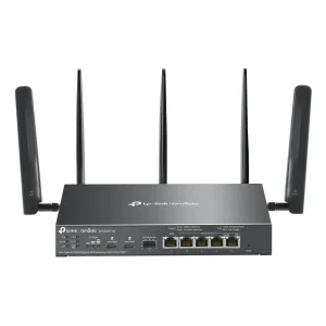 OMADA ER706WP-4G 4G+ Cat6 AX3000 Gigabit VPN Gateway with 4-Port PoE+ Maršrutizatorius | Black