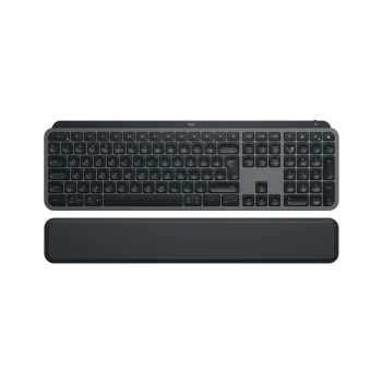 LOGITECH MX Keys S Wireless Belaidė Klaviatūra | Graphite, Membraninė