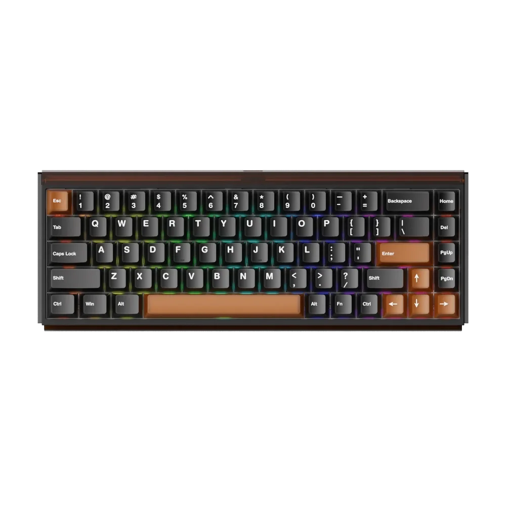 AKKO Ray68 HE Wireless Belaidė Žaidimų Klaviatūra | Misty Black Tea, AstroAim Magnetic
