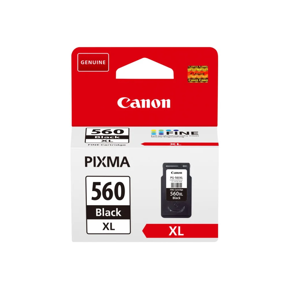 CANON PG-560XL Black XL Ink Cartridge Rašalo Kasetė