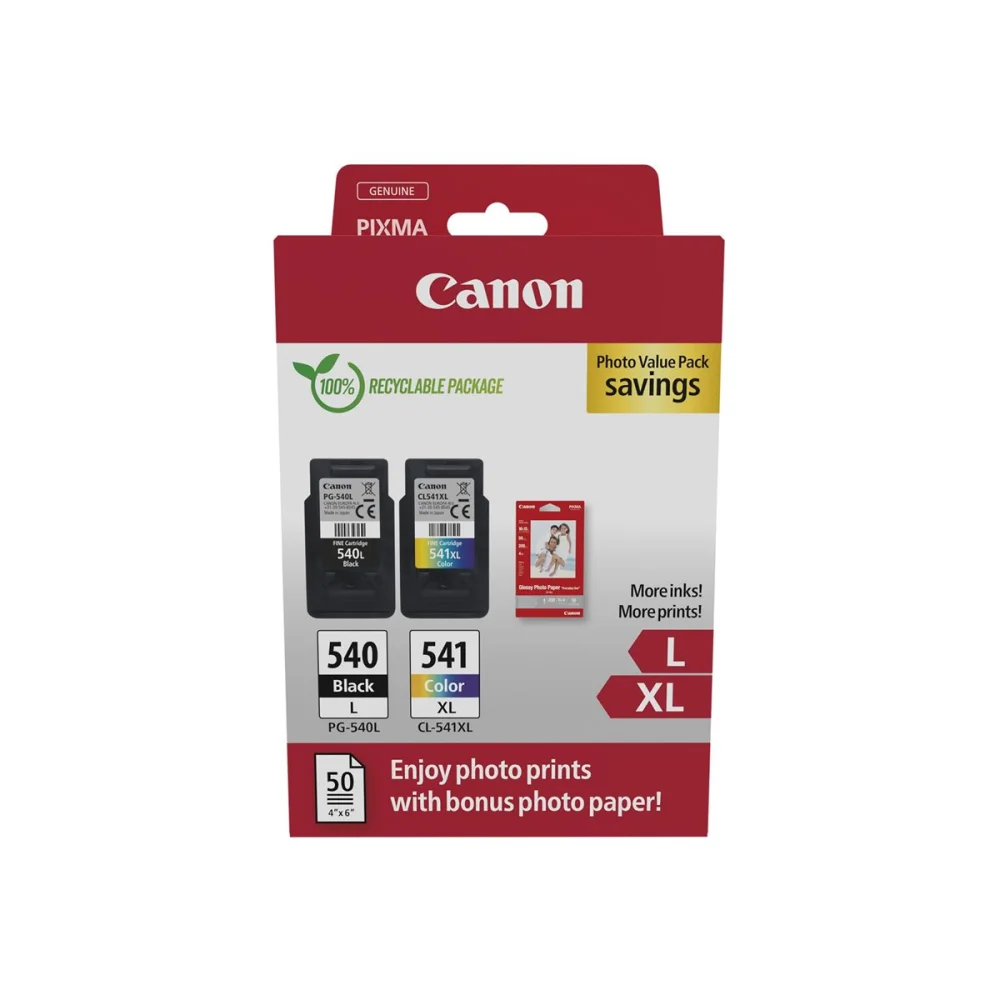 CANON PG-540L/CL-541XL Ink Cartridge Rašalo Kasetė