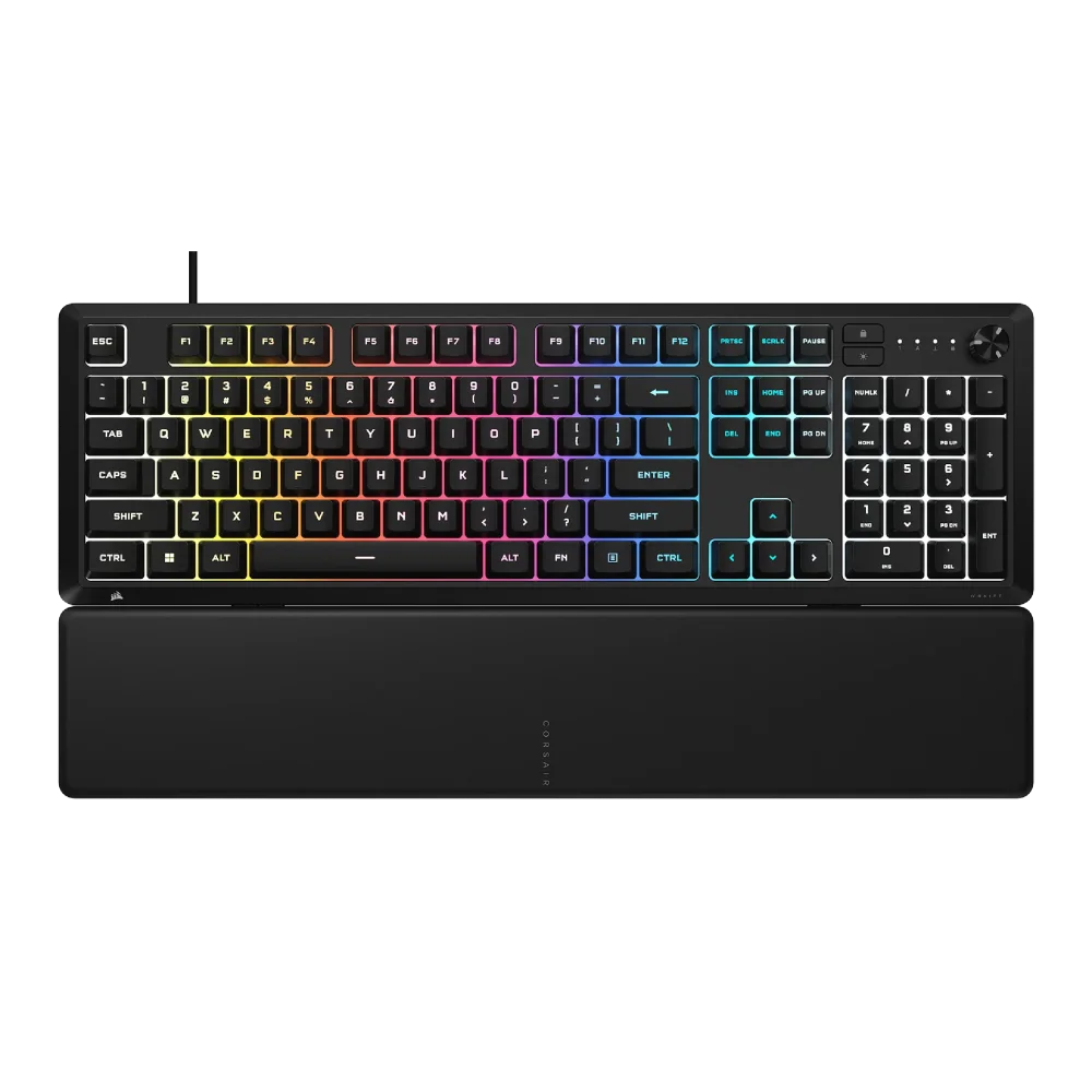 CORSAIR SKIFF 100 Žaidimų Klaviatūra | Black, Membrane