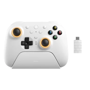 8BitDo Ultimate 2 Wireless Controller Belaidis Žaidimų Pultelis | White