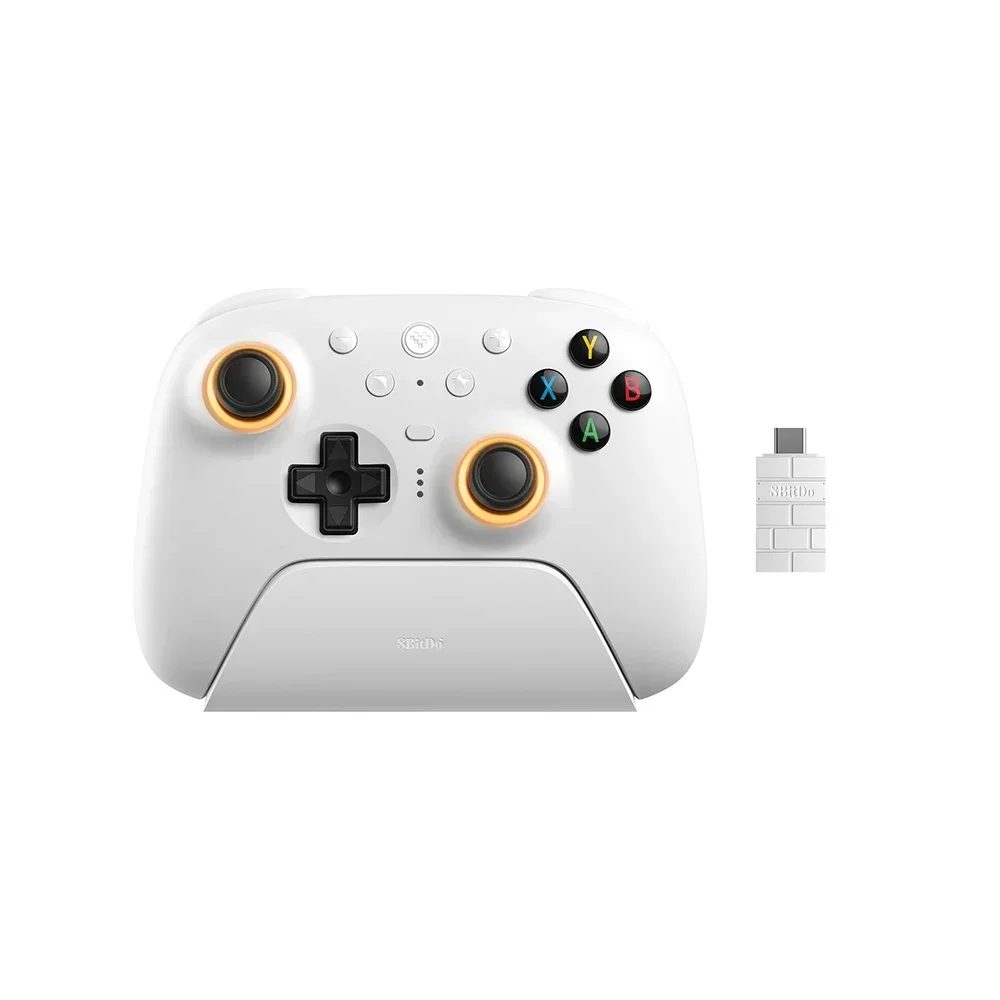 8BitDo Ultimate 2 Wireless Controller Belaidis Žaidimų Pultelis | White