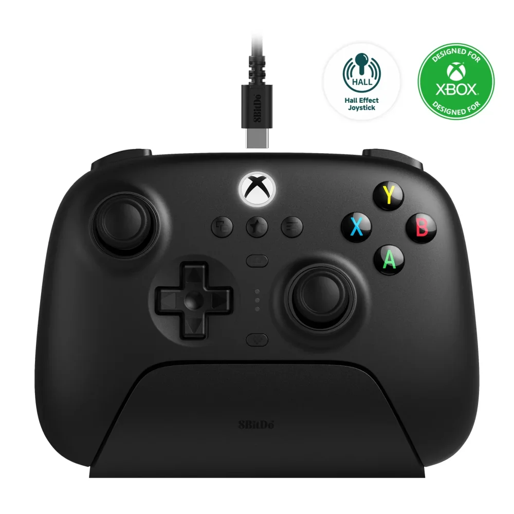 8BitDo Ultimate 3-mode Wireless Controller Belaidis Žaidimų Pultelis | Black