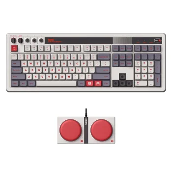 8BitDo Retro 108 Wireless Belaidė Žaidimų Klaviatūra | N Edition, Kailh Box White V2