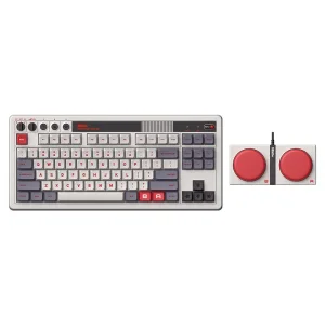 8BitDo Retro 87 Wireless Belaidė Žaidimų Klaviatūra | ISO-UK, N Edition, Kailh Box White V2