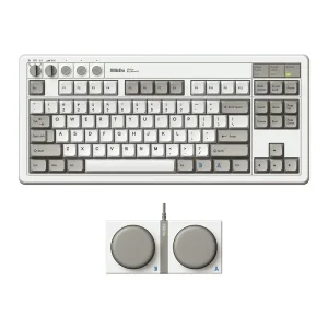 8BitDo Retro 87 Wireless Belaidė Žaidimų Klaviatūra | M Edition, Kailh Box White V2