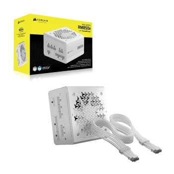 CORSAIR RMe Series RM850e White (2026) PSU Maitinimo Blokas | 850W, 80 Plus Gold
