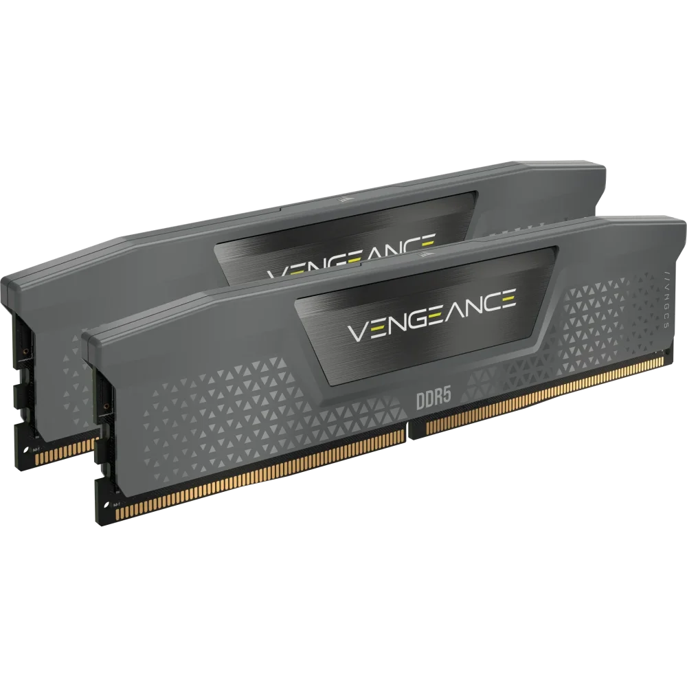 CORSAIR VENGEANCE 32GB DDR5 RAM Atmintis | 6000 MT/s, CL38, 2x16GB, Grey
