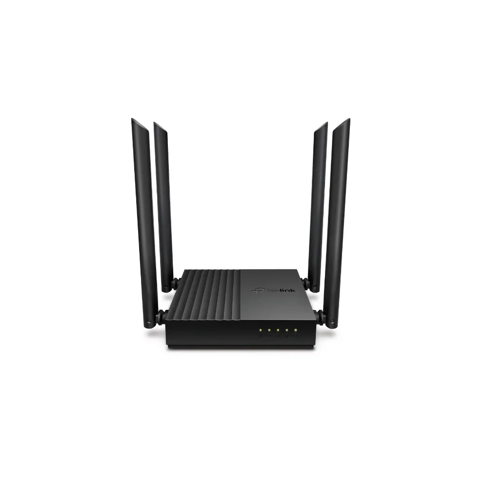 TP-LINK Archer C64 AC1200 Wireless MU-MIMO WiFi Router Maršrutizatorius | Black