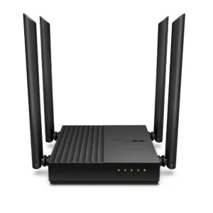 TP-LINK Archer C64 AC1200 Wireless MU-MIMO WiFi Router Maršrutizatorius | Black