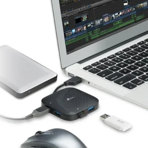 TP-LINK UH400 USB 3.0 4-Port Portable Hub Šakotuvas